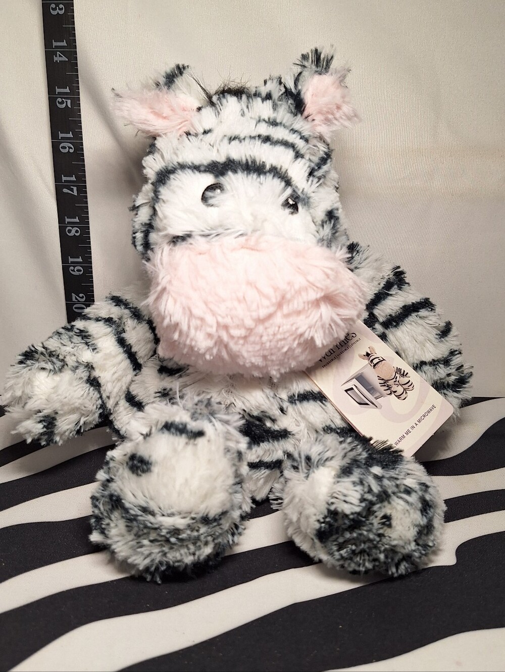 NWT Warmies Zebra